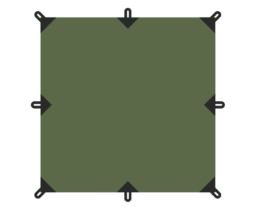 Тент talberg tent 3x3 green